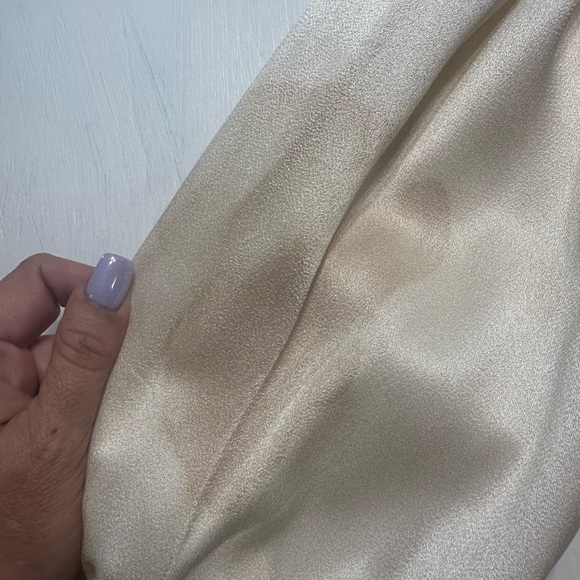 Vintage Jerry Marsch for Mardi Gras Yellow Maxi Dress 1970s Snowflake Print Gown - Picture 2 of 14